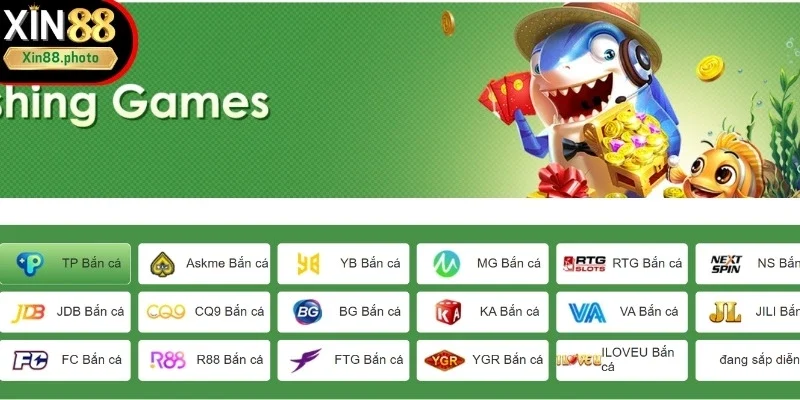 Giới thiệu sảnh bắn cá Xin88