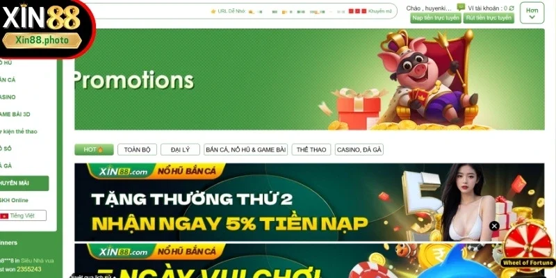 Các tiêu chí cần khi tham gia sự kiện ưu đãi tại Xin 88